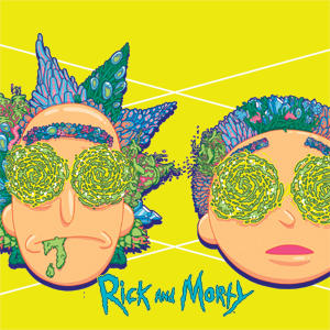 Adult Swim Rick and Morty Rick and Morty Portal Eyes Xbox Series X Bundle Skin